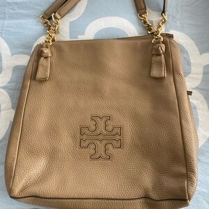 Tory Burch tan tote